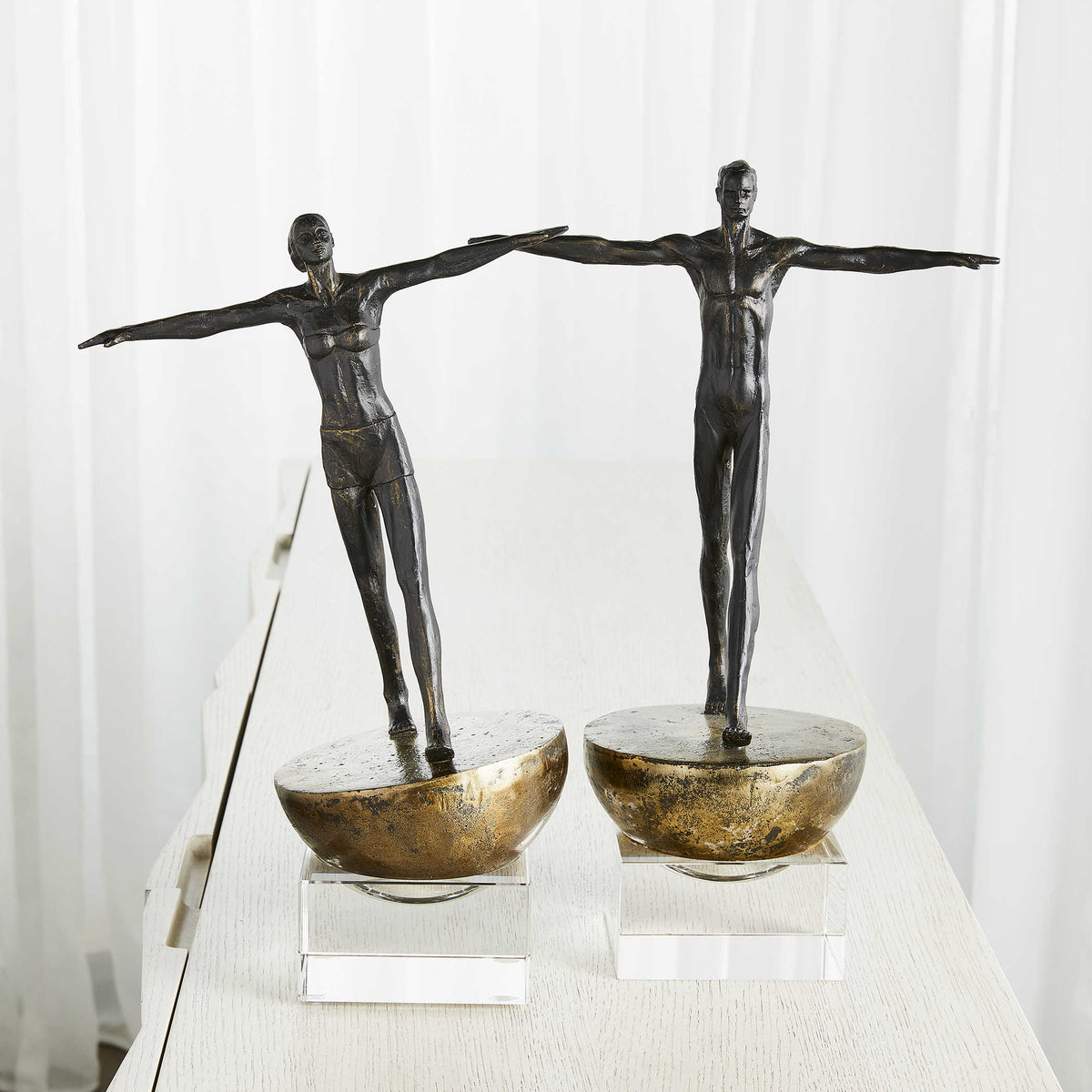 Uttermost Accessories Woman Finding Balance Sculpture House of Isabella UK