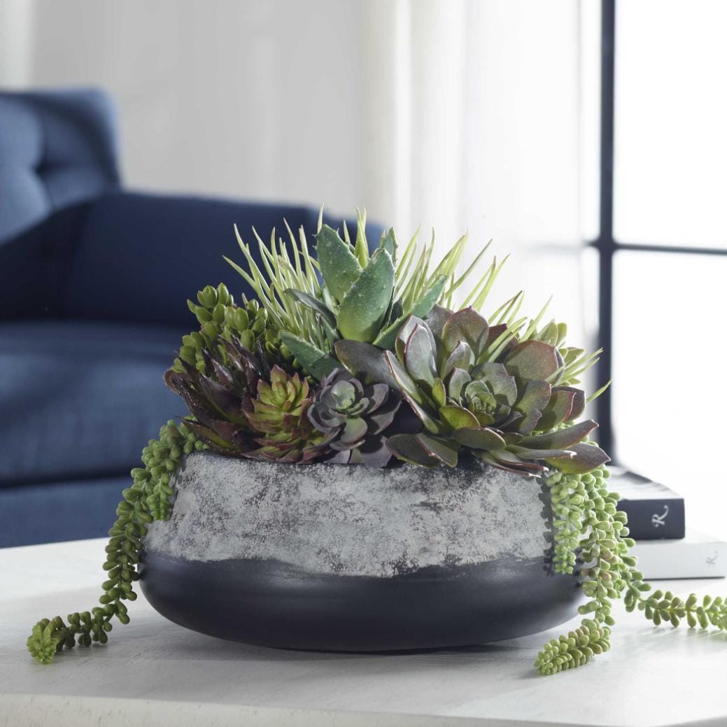 Uttermost Accessories Yuma Succulent Centerpiece House of Isabella UK