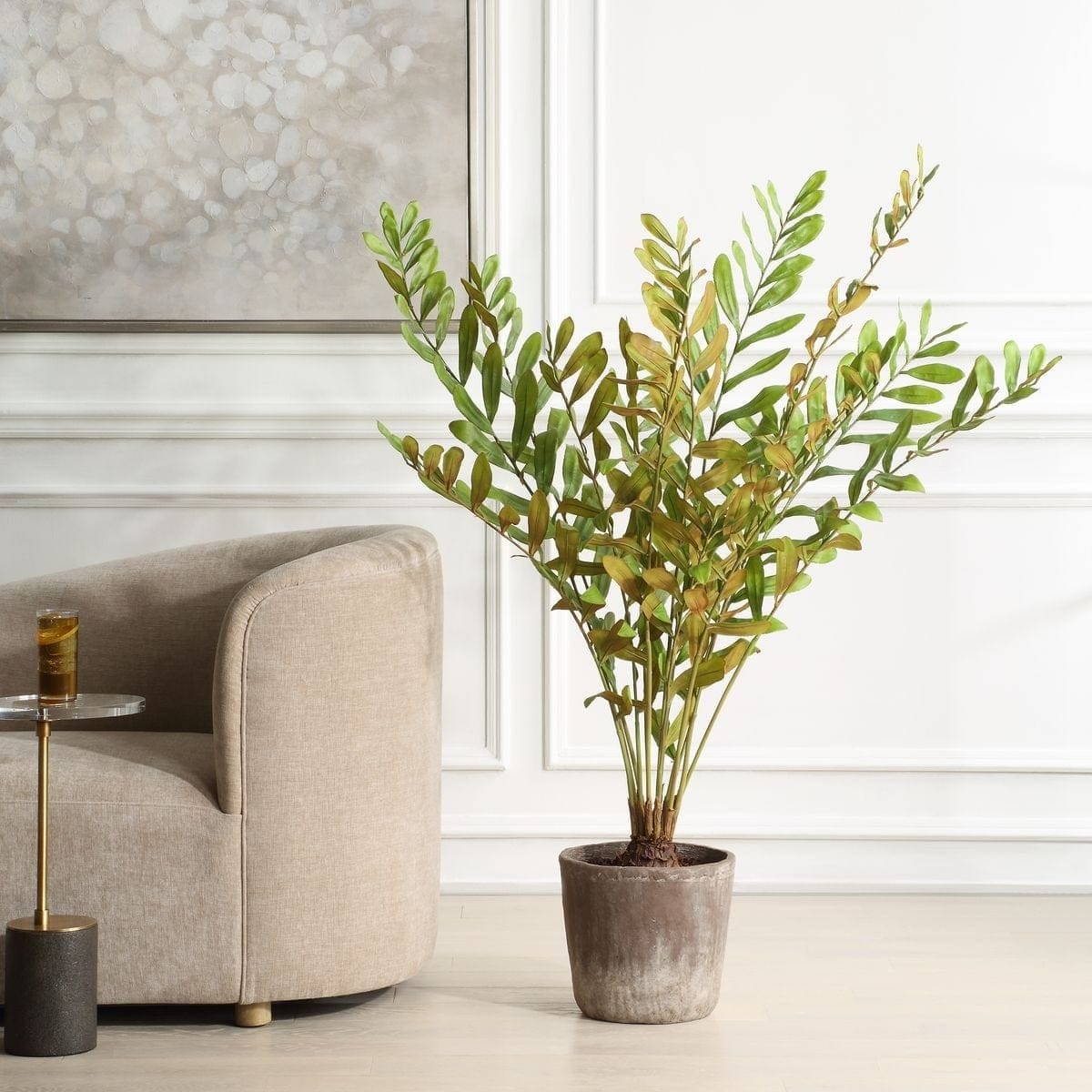 Uttermost Accessories Zamia Palm Accent In Planter House of Isabella UK