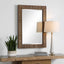Aldous Walnut Rectangular Mirror