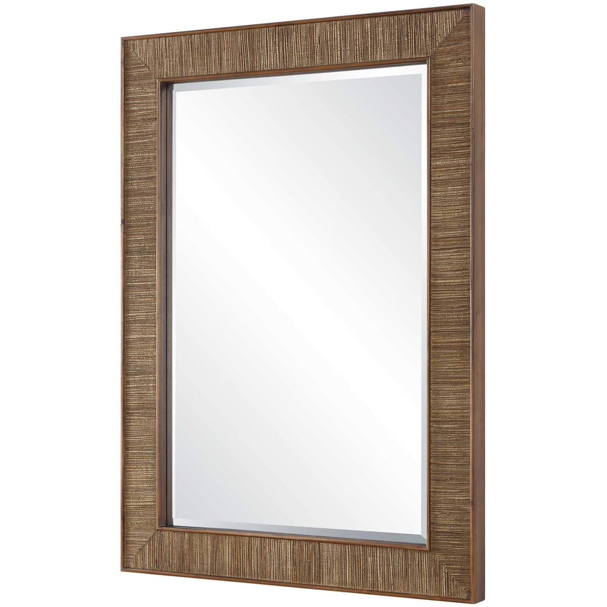 Aldous Walnut Rectangular Mirror
