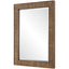 Aldous Walnut Rectangular Mirror