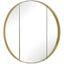 Amram Antique Brass Round Mirror