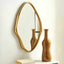 Aster Abstract Gold Mirror