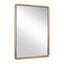 Burton Indoor-Outdoor Brass Mirror
