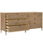 Coast 6 Drawer Rattan Chest of Drawers