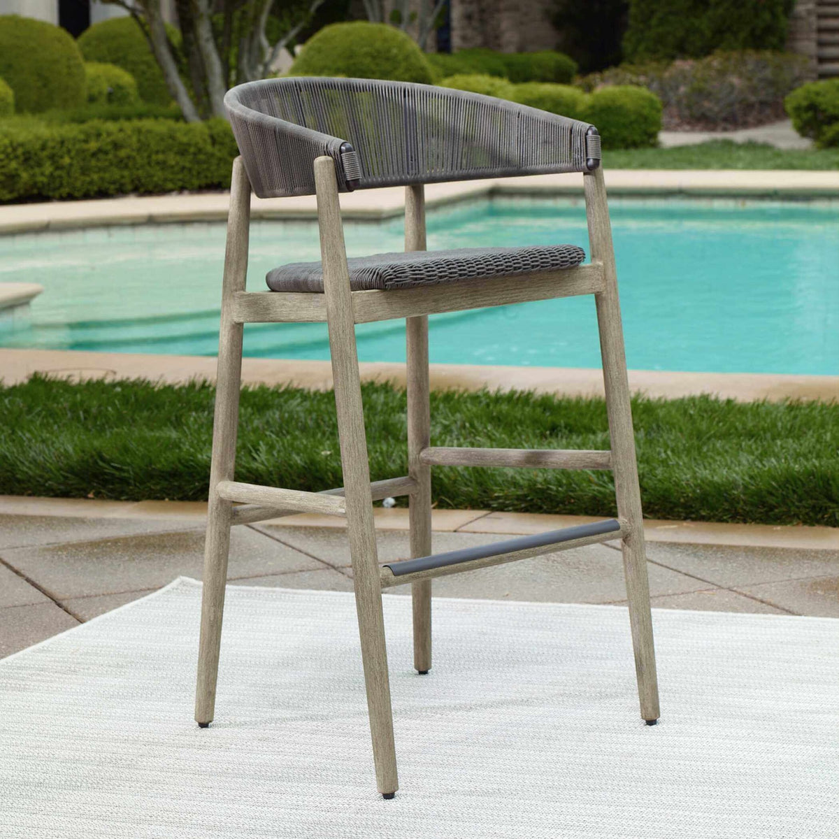Dermott Outdoor Bar Stool