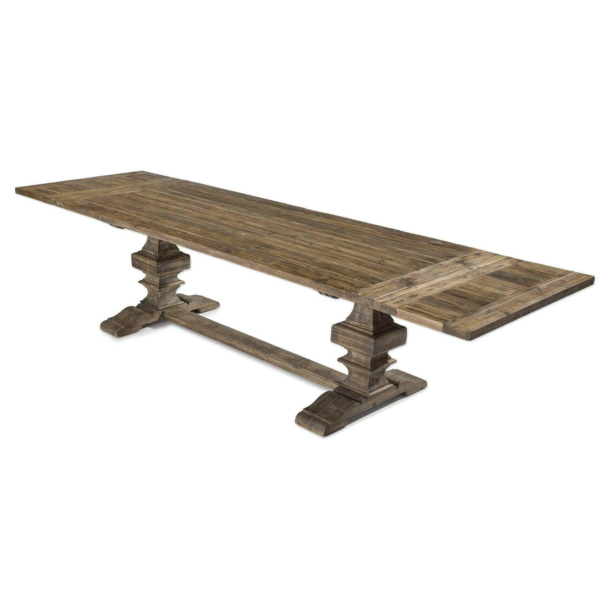 Baldrick Extension Dining Table - Warm Honey.