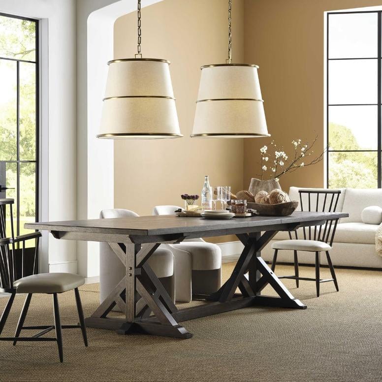 Black Label Low Country Extension Dining Table.