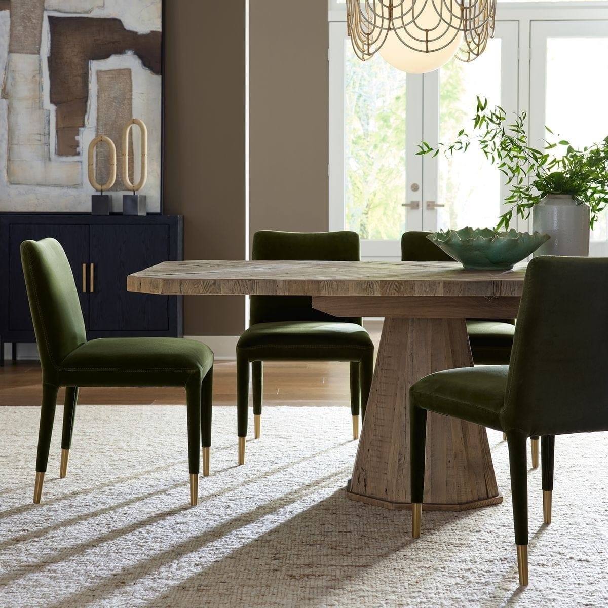 Uttermost Dining Caledon Extending Dining Table 228 - 290cm House of Isabella UK