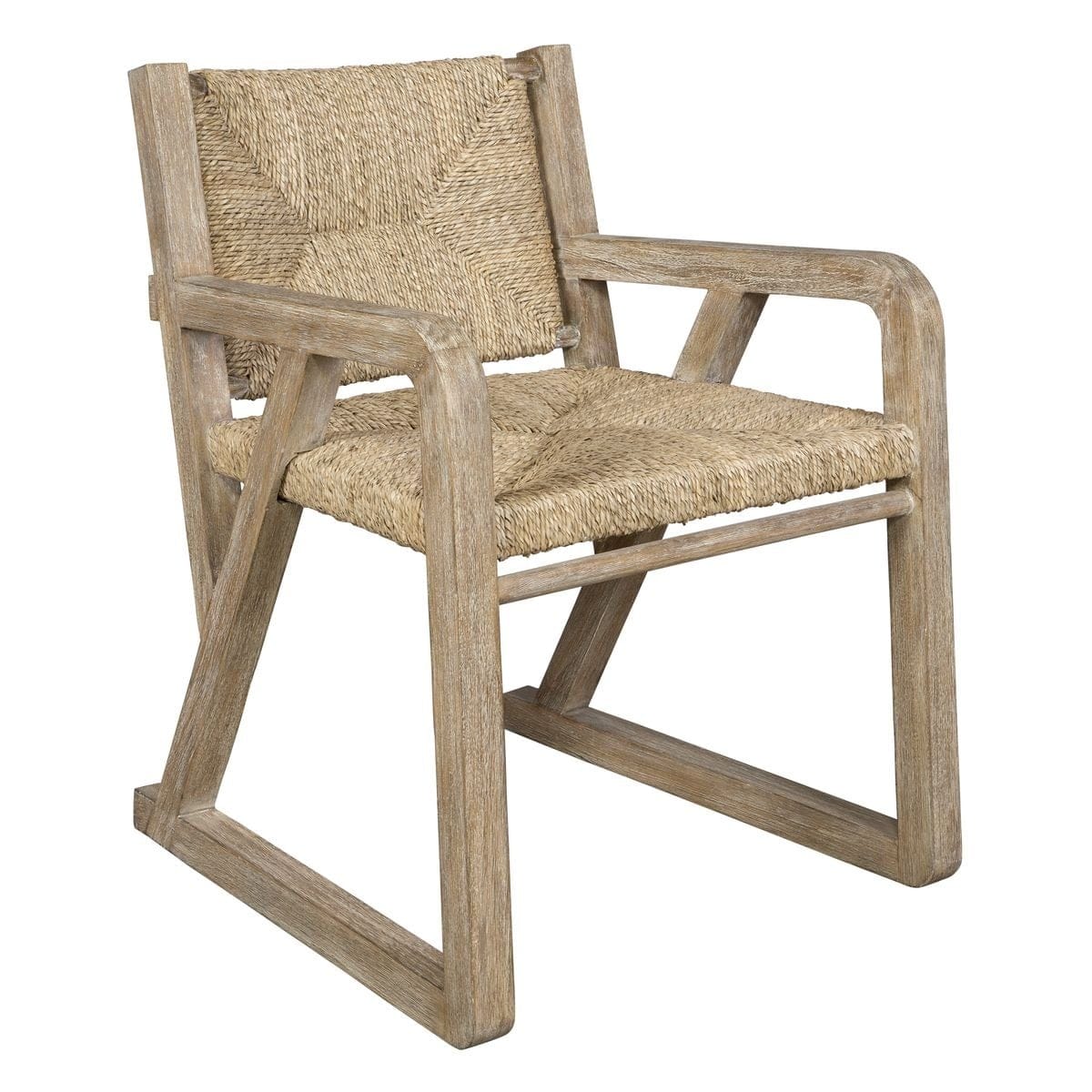 Uttermost Dining Chatham Seagrass Dining Chair House of Isabella UK