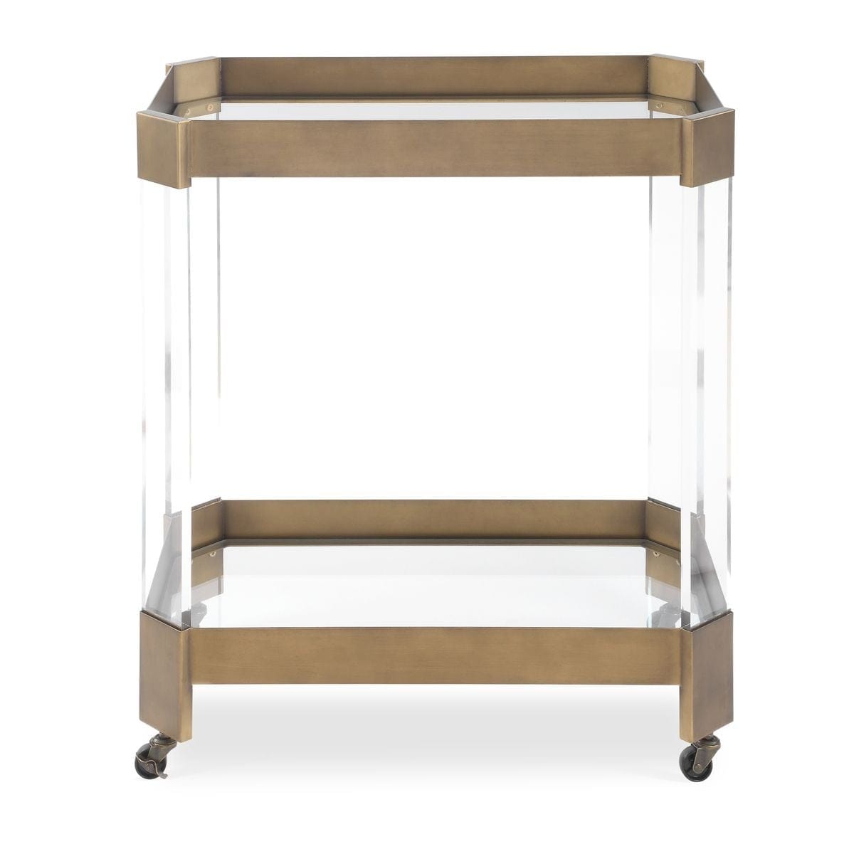Uttermost Dining Giselle Bronze Bar Cart House of Isabella UK