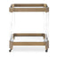 Uttermost Dining Giselle Bronze Bar Cart House of Isabella UK