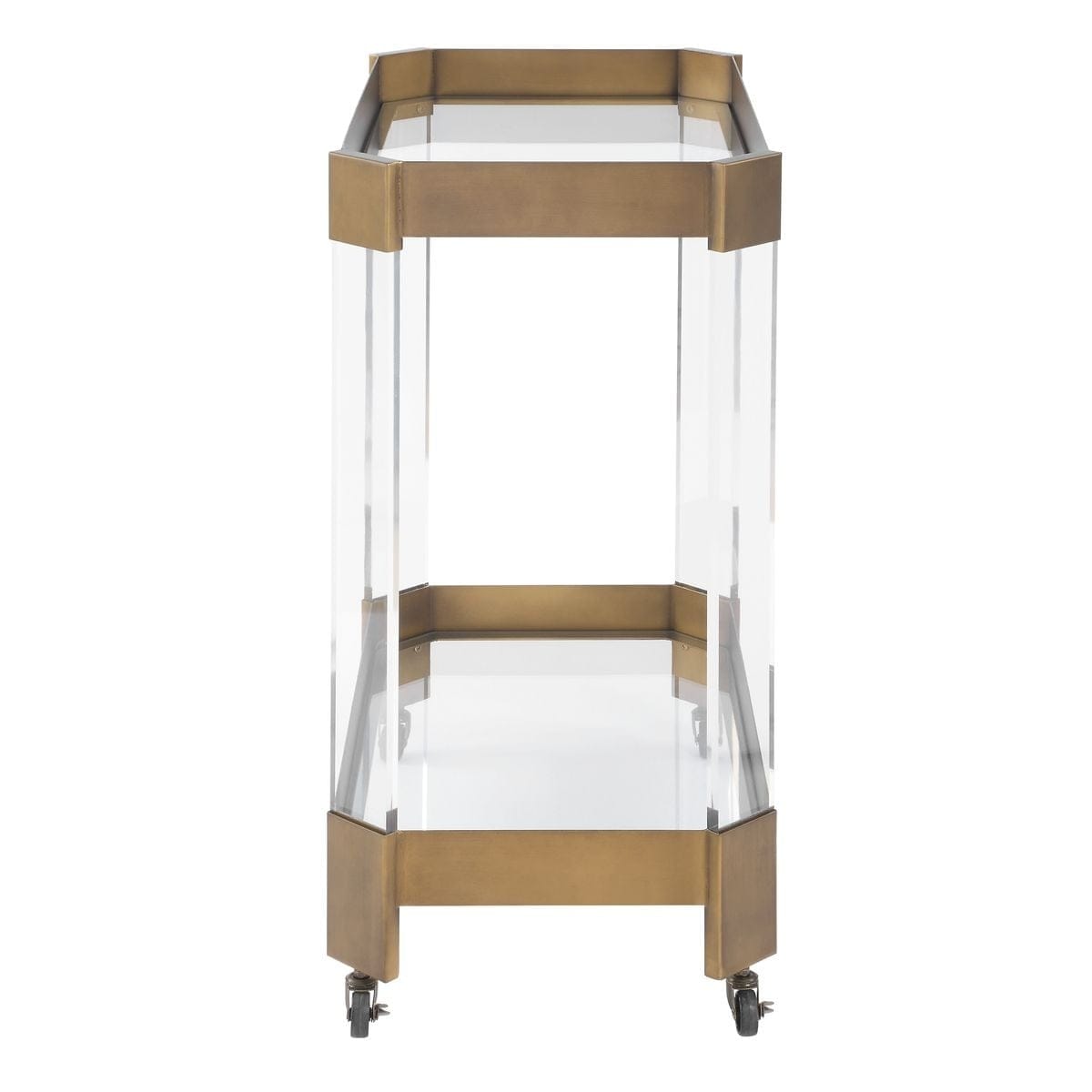 Uttermost Dining Giselle Bronze Bar Cart House of Isabella UK