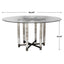 Uttermost Dining Hex Dining Table House of Isabella UK