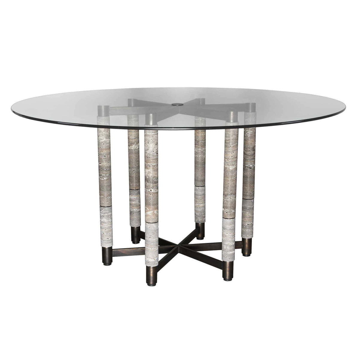 Uttermost Dining Hex Dining Table House of Isabella UK