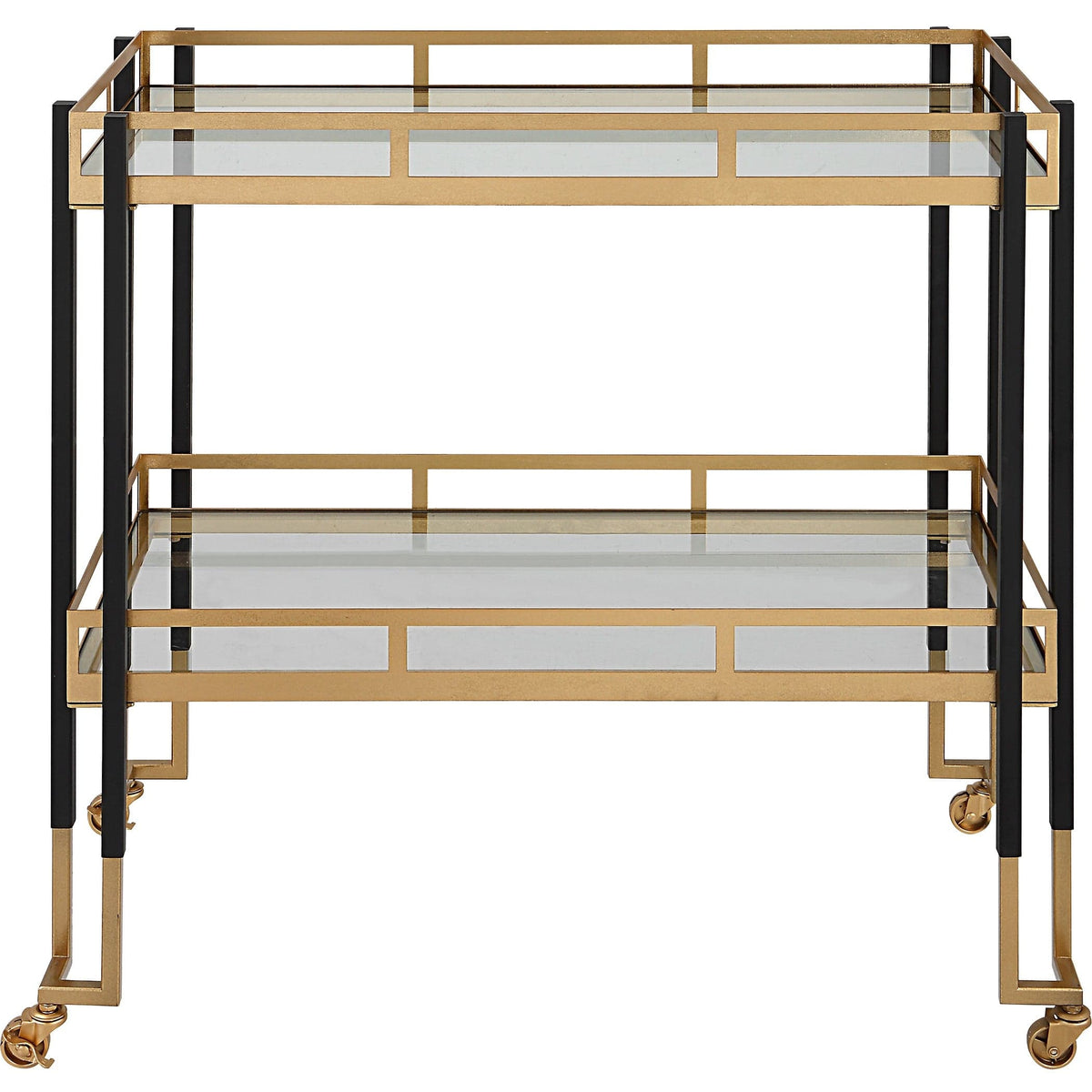 Uttermost Dining Kentmore Modern Bar Cart House of Isabella UK