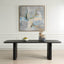 Uttermost Dining Kirin Reclaimed Fir Dining Table in Black - 244cm House of Isabella UK