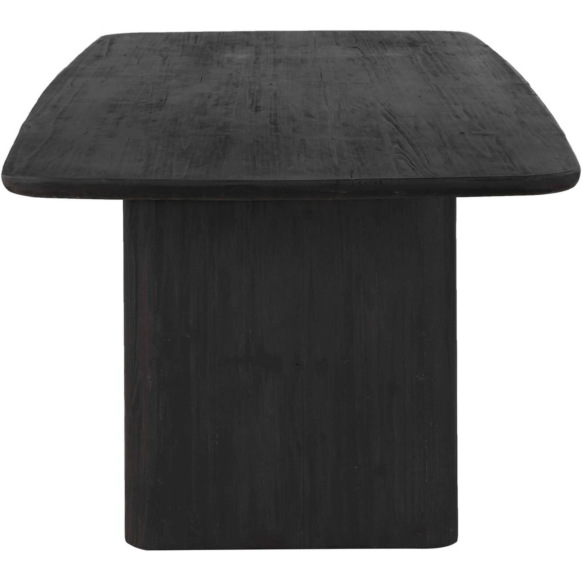Uttermost Dining Kirin Reclaimed Fir Dining Table in Black - 244cm House of Isabella UK