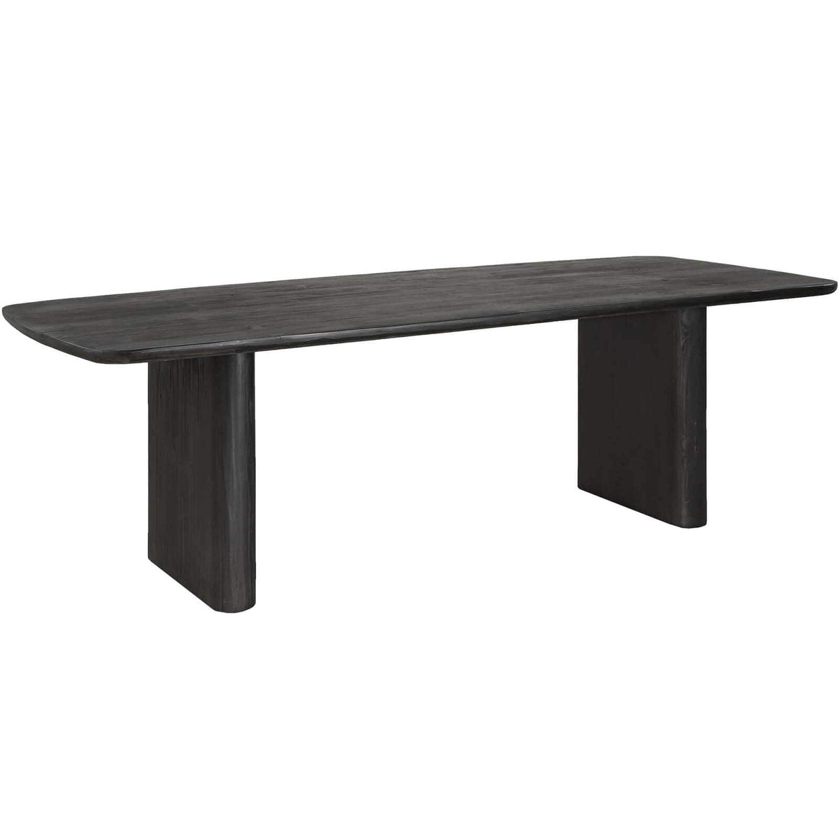 Uttermost Dining Kirin Reclaimed Fir Dining Table in Black - 244cm House of Isabella UK
