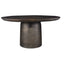 Uttermost Dining Madrone Indoor/Outdoor Dining Table in Golden Dark Bronze House of Isabella UK