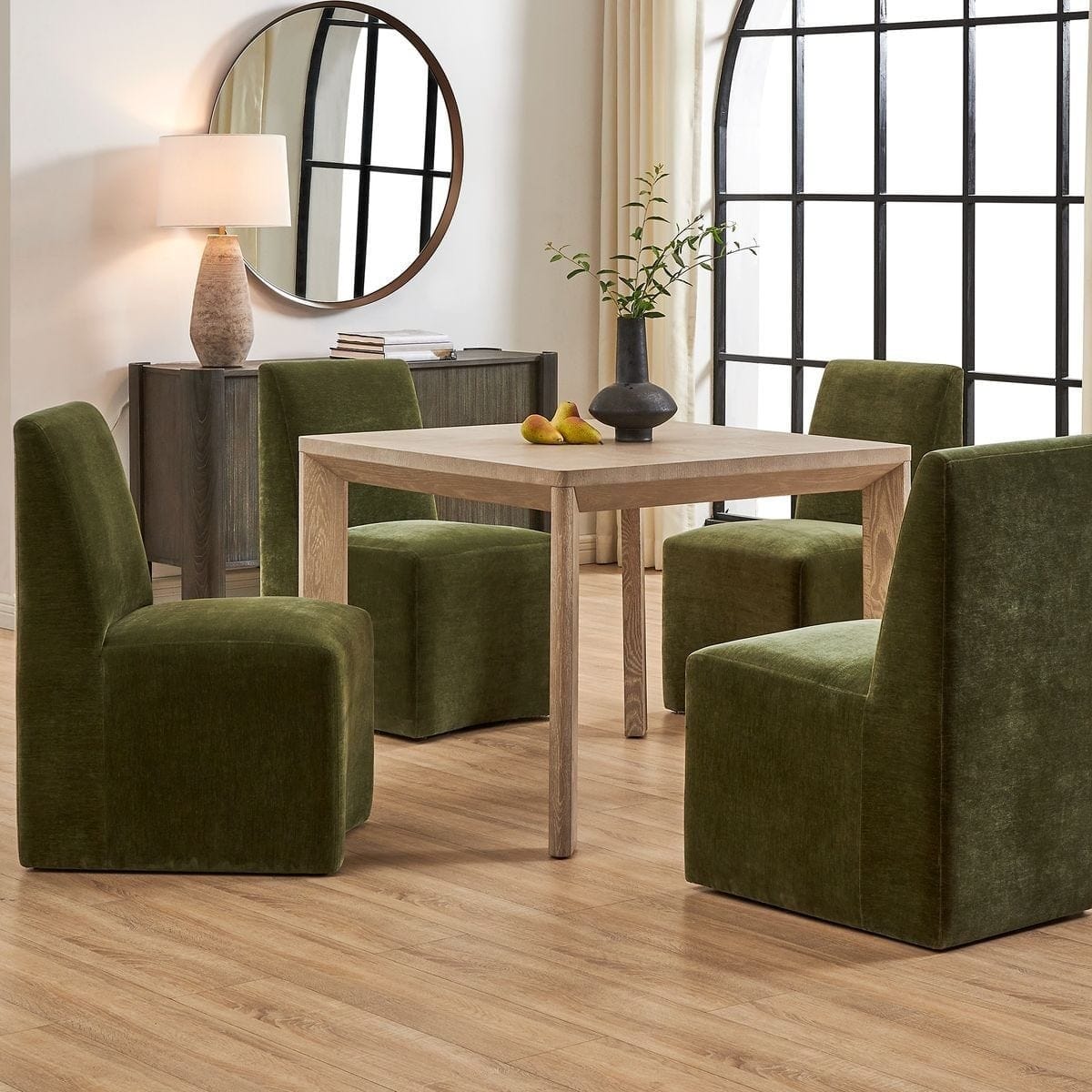 Uttermost Dining Noval Square Dining Game Table House of Isabella UK