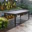 Uttermost Dining Polanco Outdoor Aluminium Dining Table House of Isabella UK