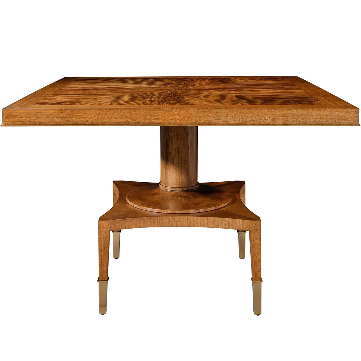 Uttermost Dining Put You On A Pedestal Game Table in Golden Brown House of Isabella UK