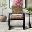 Uttermost Dining Rehema Dining Chair in Black House of Isabella UK