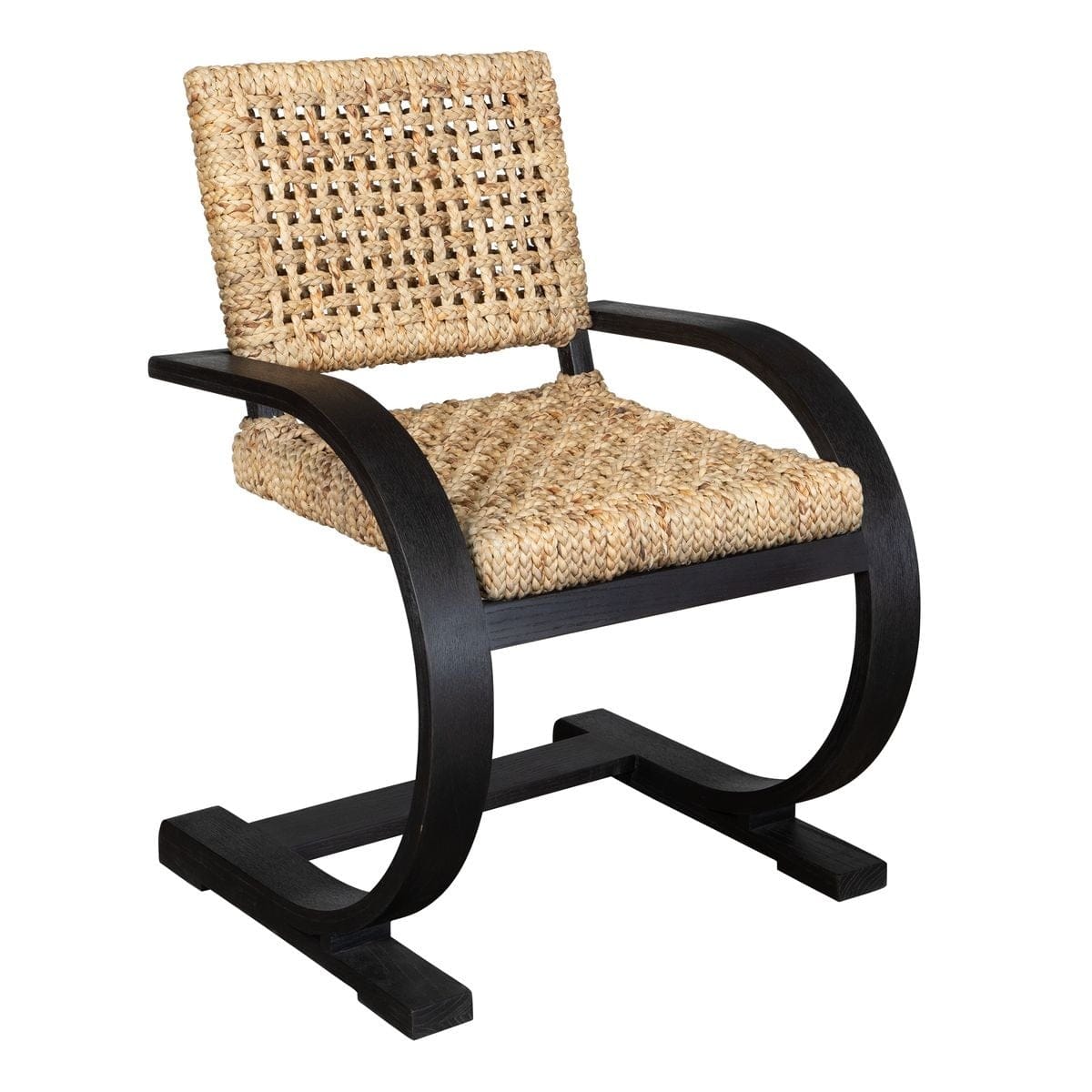 Uttermost Dining Rehema Dining Chair in Black House of Isabella UK