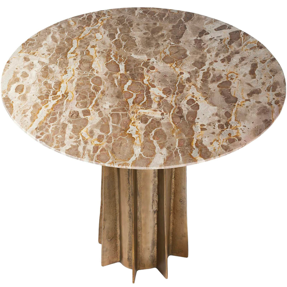 Uttermost Dining Shifting Gears Bistro Table - 86cm House of Isabella UK