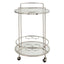 Uttermost Dining Spritz Chrome Bar Cart House of Isabella UK