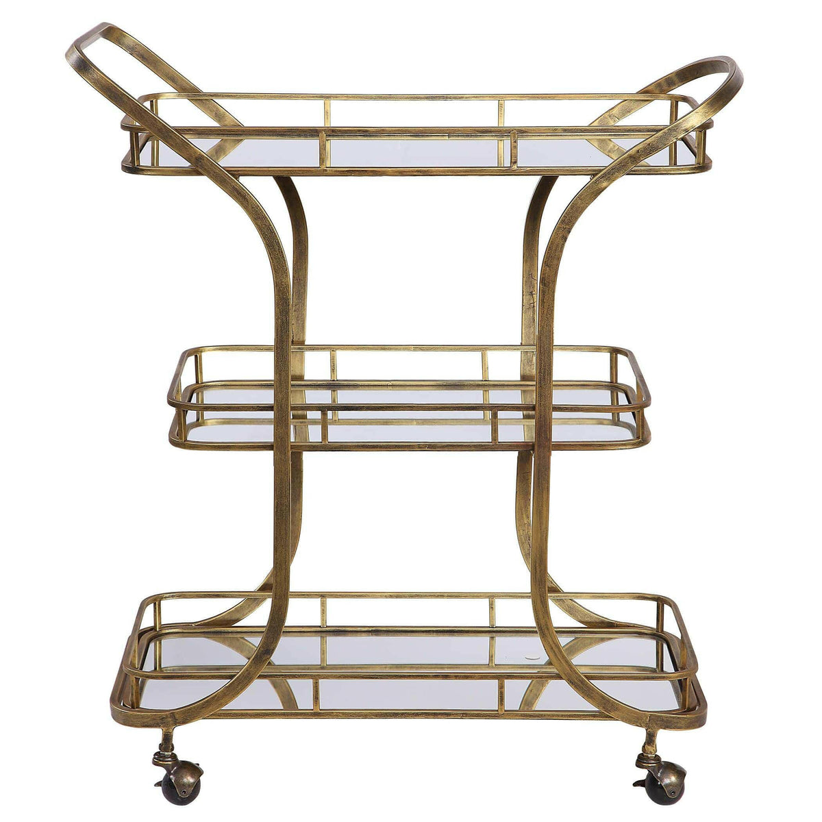 Stassi Gold Serving Cart.