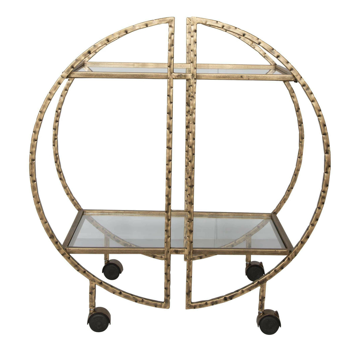 Zelina Gold Bar Cart.