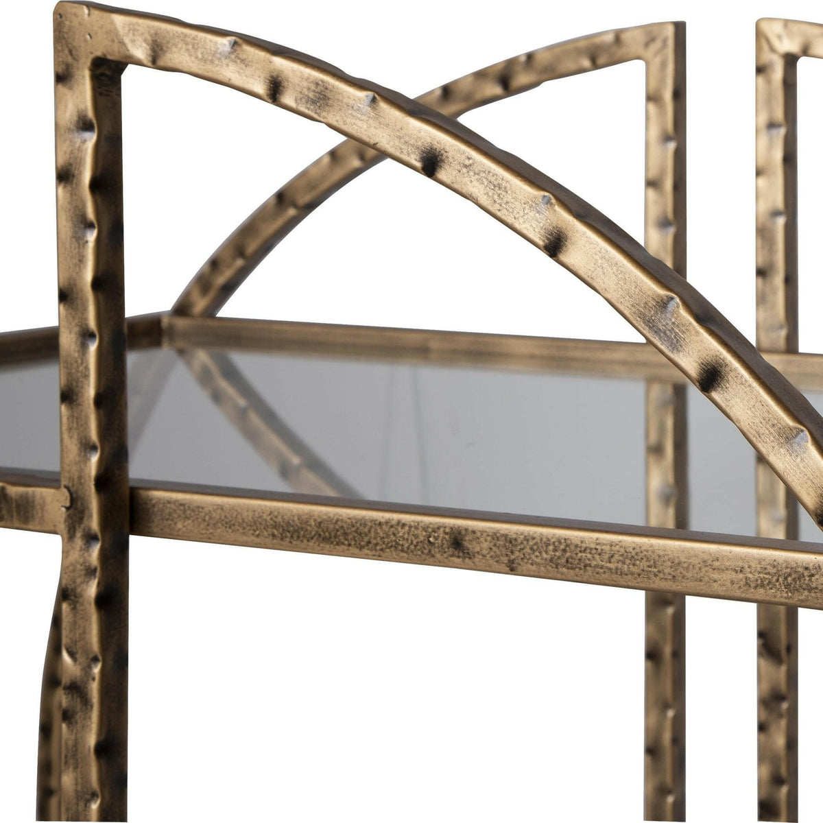 Zelina Gold Bar Cart.