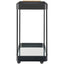Uttermost Dining Vesper Iron Bar Cart in Black House of Isabella UK