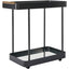 Uttermost Dining Vesper Iron Bar Cart in Black House of Isabella UK