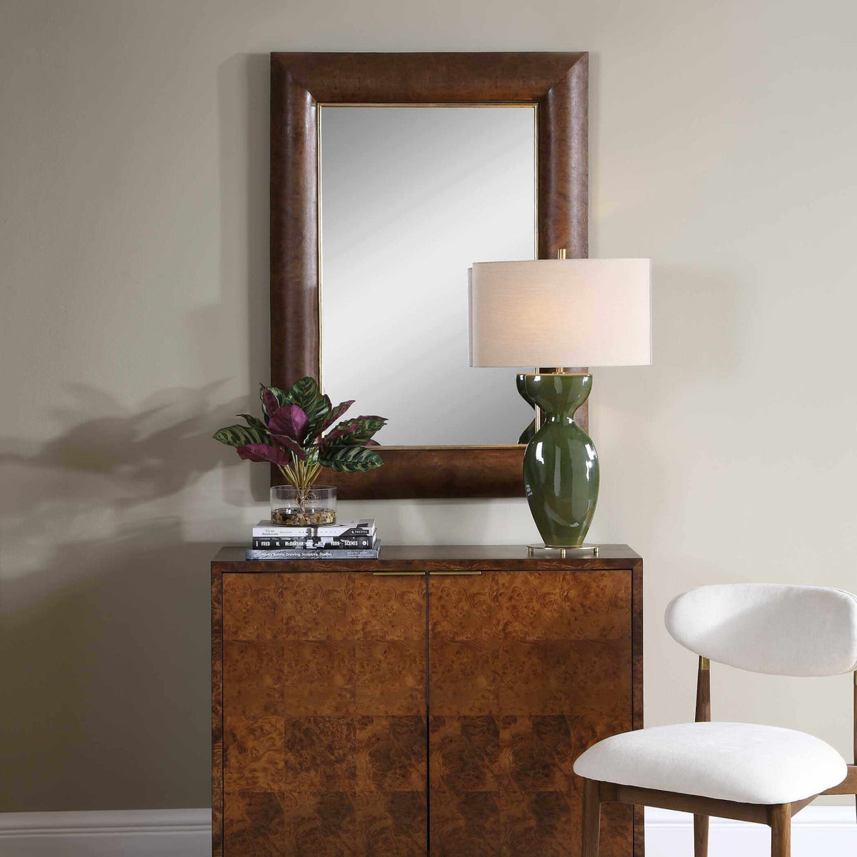 Donovan Wood Rectangular Mirror