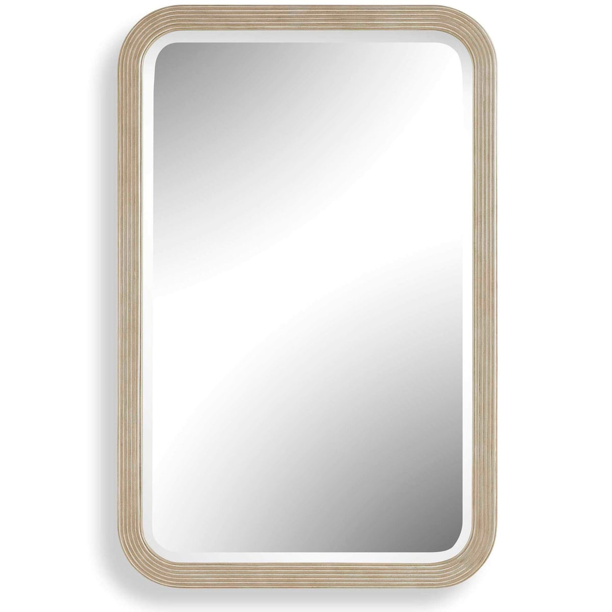 Emari Warm Grey Rectangular Mirror
