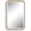 Emari Warm Grey Rectangular Mirror
