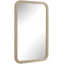 Emari Warm Grey Rectangular Mirror