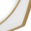 Estella White Round Mirror
