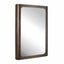 Fischer Curved Edge Gold Bronze Mirror