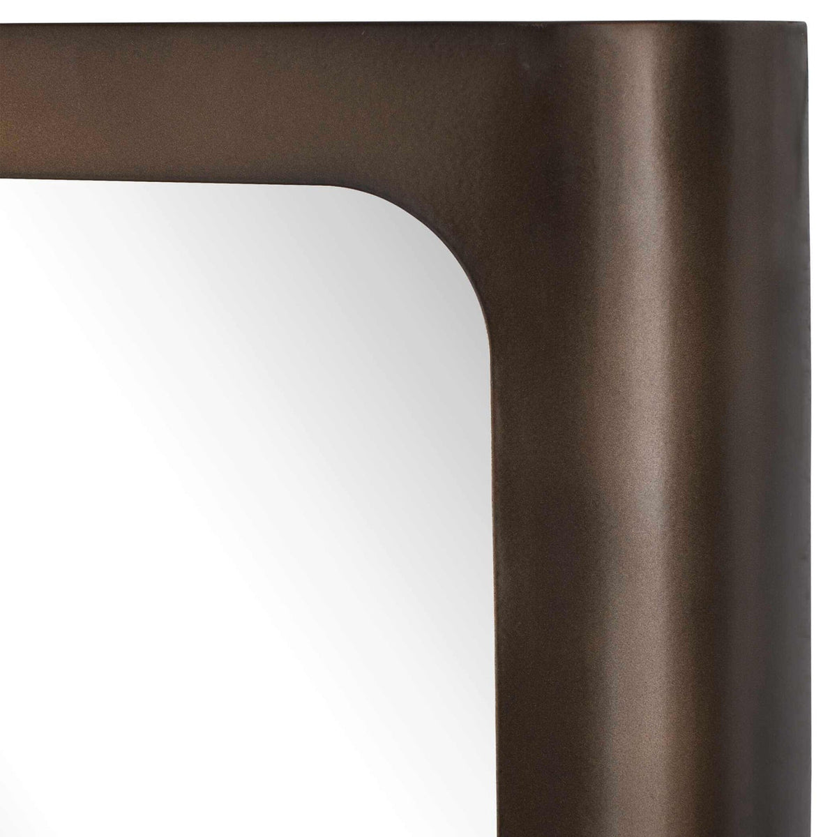 Fischer Curved Edge Gold Bronze Mirror