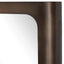 Fischer Curved Edge Gold Bronze Mirror