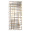 Golden Intersection Mirrored Wall Decor