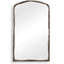 Hammered Antique Nickel Arch Mirror