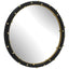 Helia Brass Round Mirror