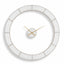 Ivory Halo Minimalist Wall Clock