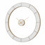 Ivory Halo Minimalist Wall Clock